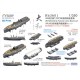 1/350 IJN Battleship Yamato class Boats set (10pcs for 1 battleship)