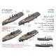 1/700 IJN 17m Motor Pinnance and 15m Motor Boat for Battleships