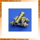 Cannon with Carriage Kit 26mm (4pcs, Barrel length 32mm, Carriage Length 22mm)