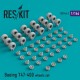 1/144 Boeing 747-400 ER/ERF Wheels set for Dragon, Hasegawa, Revell kits