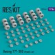 1/144 Boeing 777-300 Wheels set for Revell kits