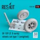 1/24 Messerschmitt Bf-109F/G Early Wheels Type 1 (weighted) for Trumpeter