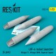 1/32 LRF-4 Rocket Launcher (4pcs) for Mirage F.1/2000, Sepecat Jaguar (Kitty Hawk)