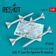 1/48 AIM7F Low Vis Sparrow III Missiles (4pcs) for F-4, F-5, F-15, F-16, F-14, F-18