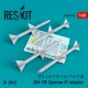 1/48 AIM7M Sparrow III Missiles (4pcs) for F-4, F-5, F-15, F-16, F-14, F-18