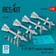 1/48 R-27 (R/T) Missiles (4pcs) for MIG-29/ Su-27