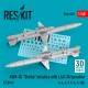 1/48 AGM-45 Shrike Missiles w/Lau-34 Launcher (2pcs) for A-4, A-7, F-4, F-105