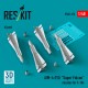 1/48 AIM-4 (F, G) Super Falcon Missiles for F-106 (4pcs)