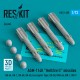 1/72 AGM-114K Hellfire II Missiles (4pcs) for Airfix/Hasegawa/Revell