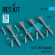 1/72 R-27 (R/T) Missiles (4pcs) for MIG-29/ Su-27