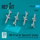 1/72 AIM-7F Low Vis Sparrow III Missiles (4pcs) for F-4/5/15/16/14, F/A-18