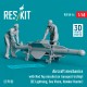 1/48 Aircraft Mechanics with Red Top Missile on Transport Trolley (2 figures)