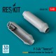 1/48 F-14A Tomcat Closed Exhaust Nozzles for Tamiya Kit