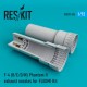 1/72 McDonnell Douglas F-4 Phantom II (B/C/D/N) Exhaust Nozzles for Fujimi Kit