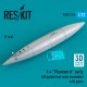 1/72 F-4 "Phantom II" early 600 gallon Fuel Tanks (nestable) with Pylon (1 pcs) 