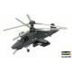 1/72 Kamov Ka-58 Stealth Helicopter Gift Model Set (kit, paints, cement & brush)