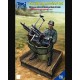 1/35 WWII German Zwillingssockel 36 Anti-Aircraft MG Mount with Solider (include PE & Decal)