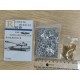 1/35 US M-26 Pershing Tank Metal Tracks w/Pins