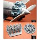 1/48 Bristol Bulldog Engine Upgrade set for Airfix kit (without rocker covers)