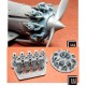 1/48 Bristol Bulldog Engine Upgrade set for Airfix kit (with rocker covers)