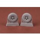 1/24 Spitfire/Seafire 5-spoke Wheels for Airfix kit