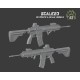 1/35 HK416 SF (Holo Sight + Grip) 4pcs