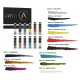 Scalecolor Artist Acrylic Paint Set - Basics and Classics (12 Tubes, Each: 20ml)