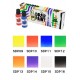 Drop & Paint Range Acrylic Colours Set - True Colours (Each: 17ml, 8 Bottles)