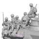 1/35 WWII US Army M8 Riders Set (6 figures, 3D printed kit)