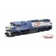 HO Scale 12mm QR 1550 Class Diesel Locomotives - Blue #1558D C.1989-98 w/Sound