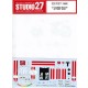 1/12 Honda RC212V #T TEST (2010) Decals for Tamiya kit #14106/14108