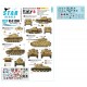 Decals for 1/35 German Tanks in Italy #8. CV.35, Pz-Beob.Wg III, Bef-Pz III J, PzKpfw IV