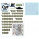 1/35 IDF Generic Israeli Brigade/Unit Insignia Markings Decal for Tanks and AFVs #1