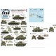 1/35 Early IDF Decal #2 - Israel 1948-49, Tanks. Sherman, Cromwell, Hotchkiss, Vickers