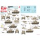 Decals for 1/72 Israeli AFVs # 6. 1960 and Six-Day War Markings. M51 & M1 Super Sherman