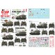 Decals for 1/72 Big Guns in Vietnam - US M108 &amp; M109 155mm SP Howitzers