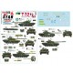 1/72 Ukrainian T-72B1 and T-72B3 obr 2016 in 2022-24 (War in Ukraine #22 Decal)