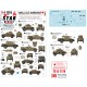 1/72 Early IDF Decal #1 - Israel 1948-49, Armoured Cars, Daimler, Humber, White SC etc