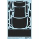 1/24 Toyota 86 / Toyota GT86 Carbon Pattern Decals Set