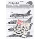 1/72 FJ-3M Fury, 2USN F7U-3 Cutlass & RAAF F-18A Hornet Decals