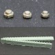 Bolts w/Hexagonal Nuts (Diameter: 1.1mm, 40pcs)