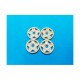 1/24 1/25 Slot Car Wheel Insert (Diameter approx 15mm, 4pcs)