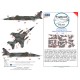 1/48 SEPECAT RAF Jaguar Gr1/Gr3 Early Camouflage Mask