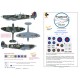 1/24 Spitfire IX Mylcraine Insignia Masks