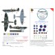 1/32 Spitfire George Beurling VZ-B Insignia Masks