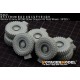 1/35 Morden US M1296 Stryker Dragoon IFV Road Wheels (8pcs) for Panda Hobby #PH35045