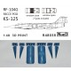 1/48 Lockheed RF-104G Starfighter Recce Pod KS-125 (2 types) for Kinetic / Hasegawa kits