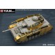 1/35 PzKpfw.IV Ausf.H Detail Set for Border Model #BT-005