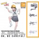 1/20 Japanese Anime Girl Figure Hataraku JK "Ok, Be Careful!"