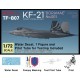 1/72 KF-21 Decal "001", Test Pitot Tube & Figure for Academy kits